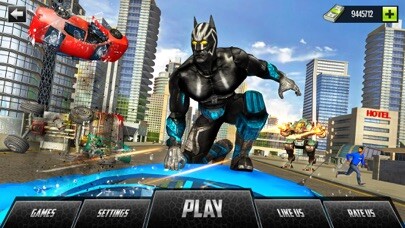 Emulate iPhone app Panther Superhero City Battle using MyAndroid Emulate iPhone app Panther Superhero City Battle using MyAndroid