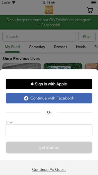 Emulate iPhone app Pants Store VIP using MyAndroid Emulate iPhone app Pants Store VIP using MyAndroid