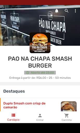 Run android online APK PAO NA CHAPA SMASH BURGER from MyAndroid or emulate PAO NA CHAPA SMASH BURGER using MyAndroid