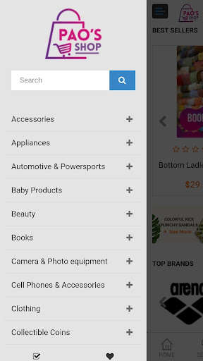 Run android online APK Paoshop Online Store from MyAndroid or emulate Paoshop Online Store using MyAndroid
