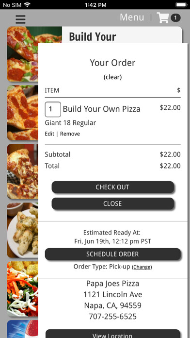 Emulate iPhone app Papa Joes Pizza using MyAndroid Emulate iPhone app Papa Joes Pizza using MyAndroid