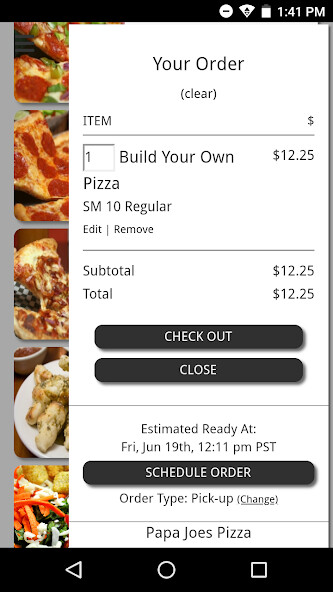 Emulate Android APK Papa Joes
