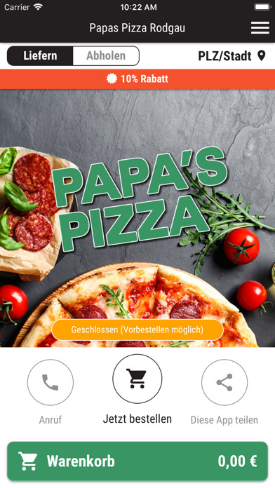 Run android online APK Papas Pizza Rodgau from MyAndroid or emulate Papas Pizza Rodgau using MyAndroid Run android online APK Papas Pizza Rodgau from MyAndroid or emulate Papas Pizza Rodgau using MyAndroid