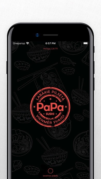 Emulate iPhone app PaPa Sushi: Food Delivery using MyAndroid Emulate iPhone app PaPa Sushi: Food Delivery using MyAndroid