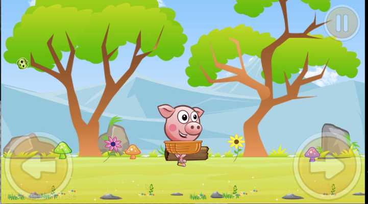 Emulate Android APK Pape pig catch fruit