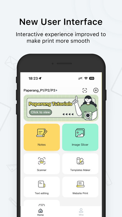 Emulate iPhone app Paperang using MyAndroid