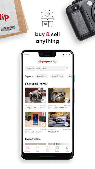 Run android online APK Paperclip: buy  sell anything from MyAndroid or emulate Paperclip: buy  sell anything using MyAndroid