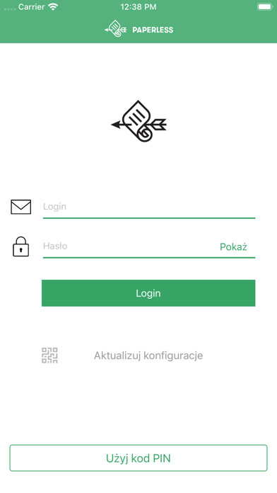 Emulate iPhone app Paperless Move Billennium using MyAndroid
