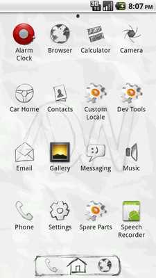 Emulate Android APK Paperless System ADWTheme