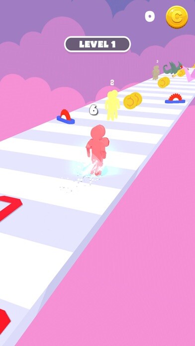 Emulate iPhone app Paperman Stack Run using MyAndroid
