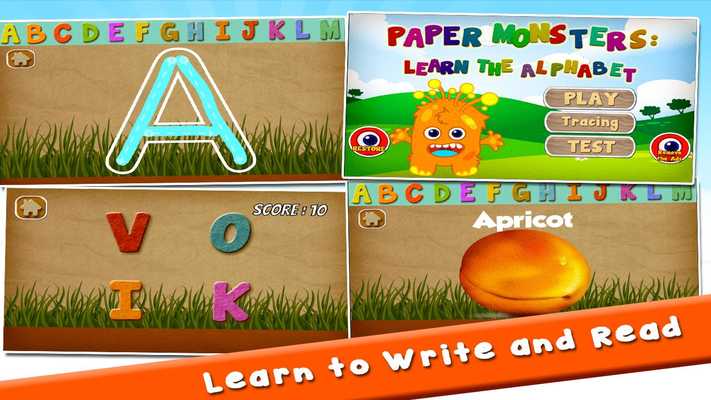 Emulate Android APK Paper Monsters Alphabet Emulate Android APK Paper Monsters Alphabet