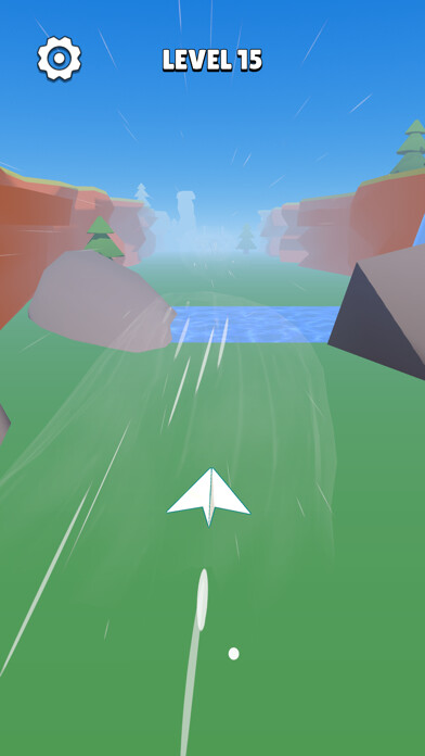 Emulate iPhone app Paper Plane Race using MyAndroid