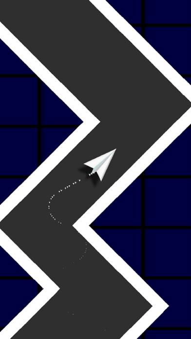 Emulate iPhone app Paper Plane Zig Zag using MyAndroid
