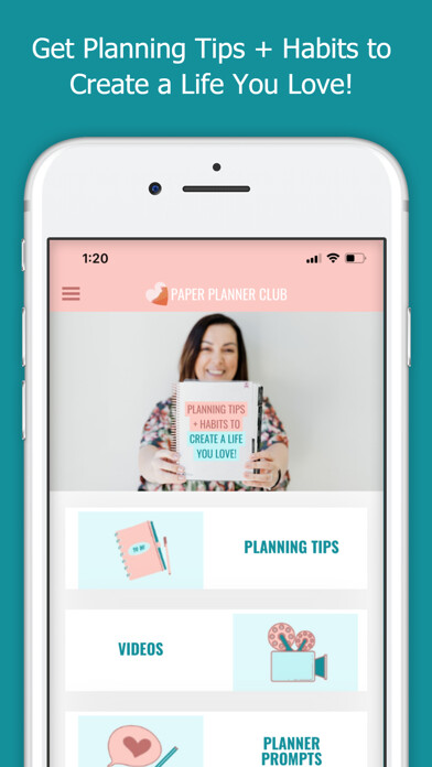 Emulate iPhone app Paper Planner Club using MyAndroid