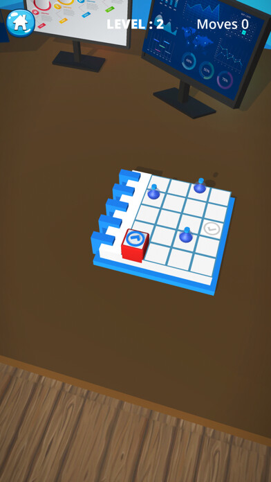 Emulate iPhone app Paper Seal - Stamp Move Puzzle using MyAndroid Emulate iPhone app Paper Seal - Stamp Move Puzzle using MyAndroid