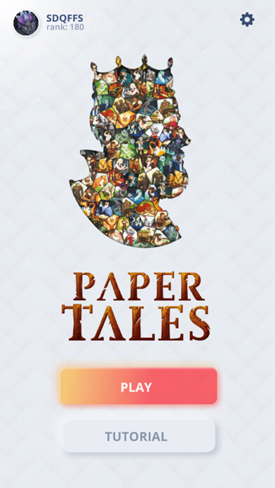 Emulate iPhone app Paper Tales - Catch up Games using MyAndroid