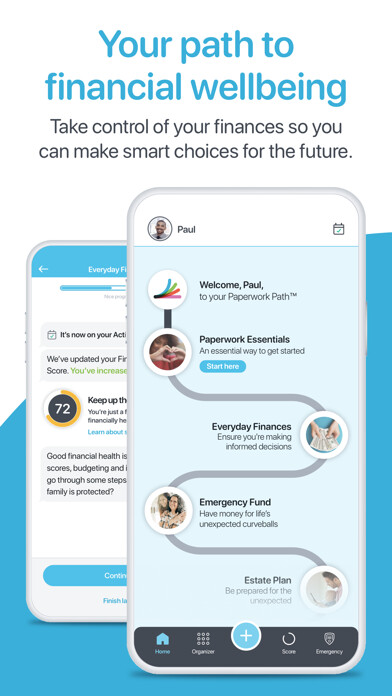 Emulate iPhone app Paperwork: Financial Wellness using MyAndroid Emulate iPhone app Paperwork: Financial Wellness using MyAndroid