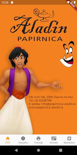 Run android online APK Papirnica Aladin from MyAndroid or emulate Papirnica Aladin using MyAndroid