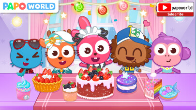 Emulate iPhone app Papo Town Dessert Shop using MyAndroid Emulate iPhone app Papo Town Dessert Shop using MyAndroid