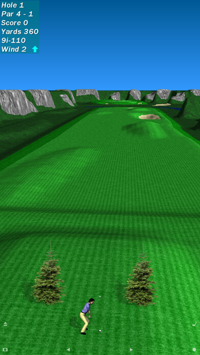 Emulate iPhone app Par 72 Golf III Lite using MyAndroid