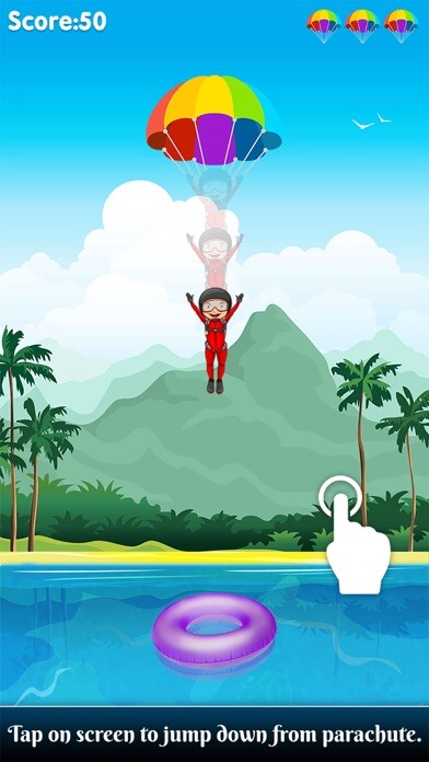 Emulate iPhone app Parachute Jump: Skydiving game using MyAndroid Emulate iPhone app Parachute Jump: Skydiving game using MyAndroid