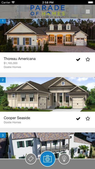 Emulate iPhone app Parade of Homes Jax using MyAndroid