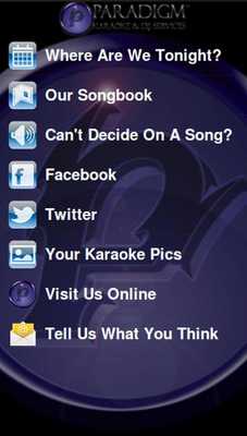 Emulate Android APK Paradigm Karaoke