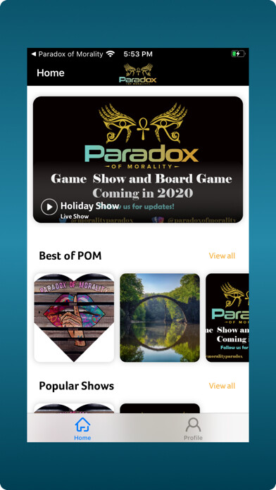 Emulate iPhone app Paradox of Morality using MyAndroid Emulate iPhone app Paradox of Morality using MyAndroid