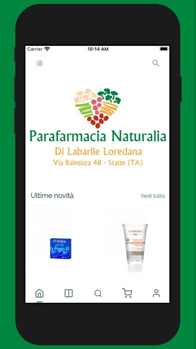 Emulate iPhone app Parafarmacia Naturalia using MyAndroid Emulate iPhone app Parafarmacia Naturalia using MyAndroid