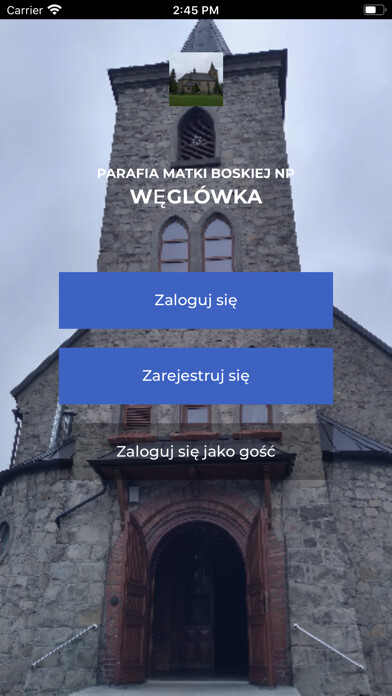 Emulate iPhone app Parafia Matki Boskiej NP using MyAndroid Emulate iPhone app Parafia Matki Boskiej NP using MyAndroid