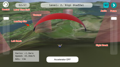 Emulate iPhone app Para Glider Game using MyAndroid Emulate iPhone app Para Glider Game using MyAndroid
