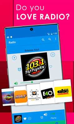 Emulate Android APK Paraguay-Radios Free AM FM