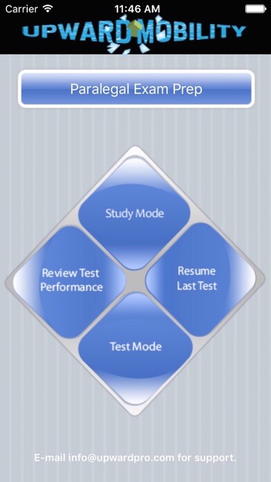 Emulate iPhone app Paralegal Exam Prep using MyAndroid Emulate iPhone app Paralegal Exam Prep using MyAndroid