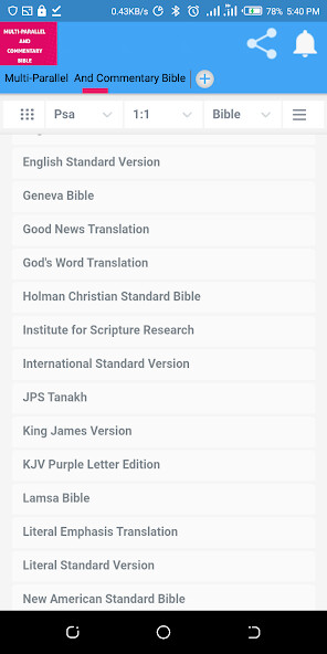 Run android online APK Parallel And Commentary Bible from MyAndroid or emulate Parallel And Commentary Bible using MyAndroid Run android online APK Parallel And Commentary Bible from MyAndroid or emulate Parallel And Commentary Bible using MyAndroid