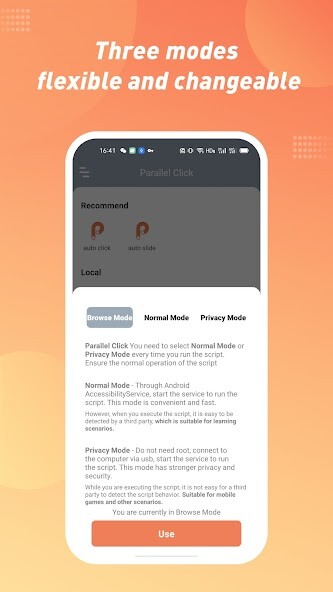 Run android online APK Parallel Click: auto click from MyAndroid or emulate Parallel Click: auto click using MyAndroid