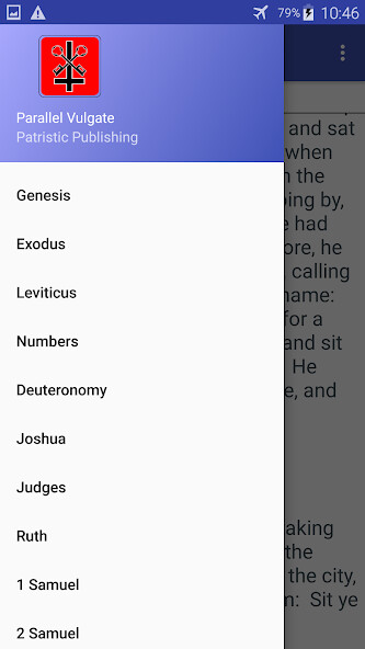 Run android online APK Parallel Latin / English Vulgate (Trial Version) from MyAndroid or emulate Parallel Latin / English Vulgate (Trial Version) using MyAndroid Run android online APK Parallel Latin / English Vulgate (Trial Version) from MyAndroid or emulate Parallel Latin / English Vulgate (Trial Version) using MyAndroid
