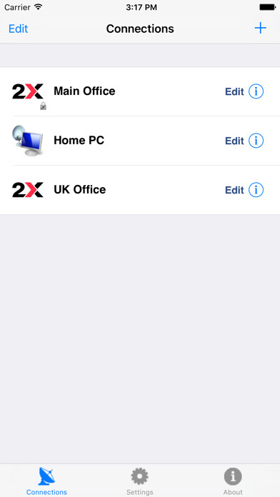 Emulate iPhone app Parallels Client (legacy) using MyAndroid