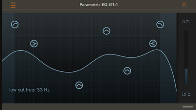 Emulate iPhone app Parametric Equalizer using MyAndroid Emulate iPhone app Parametric Equalizer using MyAndroid