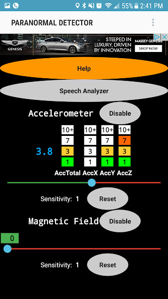 Emulate Android APK Paranormal Detector Emulate Android APK Paranormal Detector