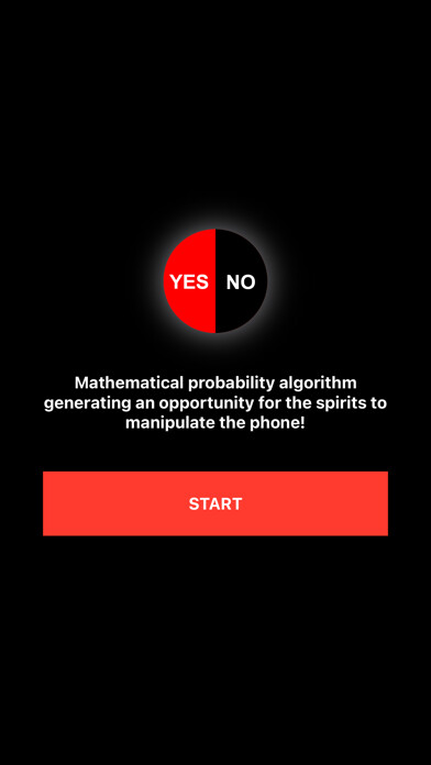 Emulate iPhone app Paranormal Guesser using MyAndroid