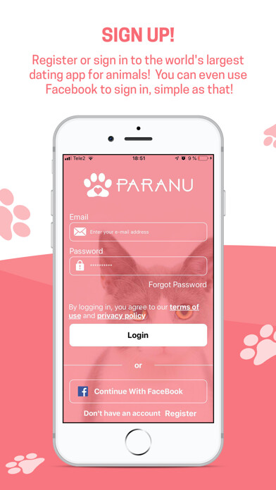 Emulate iPhone app Paranu - Only for animals using MyAndroid