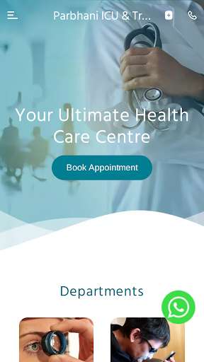 Run android online APK Parbhani ICU & Trauma Care from MyAndroid or emulate Parbhani ICU & Trauma Care using MyAndroid Run android online APK Parbhani ICU & Trauma Care from MyAndroid or emulate Parbhani ICU & Trauma Care using MyAndroid