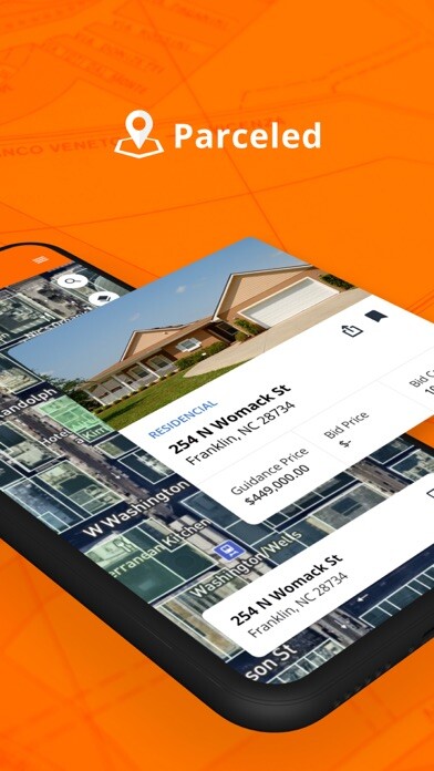 Emulate iPhone app Parceled - Real Estate using MyAndroid Emulate iPhone app Parceled - Real Estate using MyAndroid