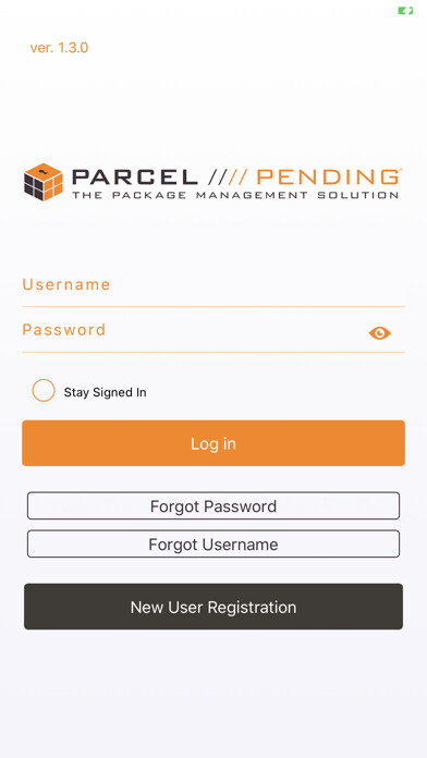 Emulate iPhone app Parcel Pending Mobile using MyAndroid