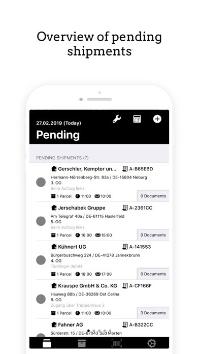 Emulate iPhone app ParcelSign using MyAndroid