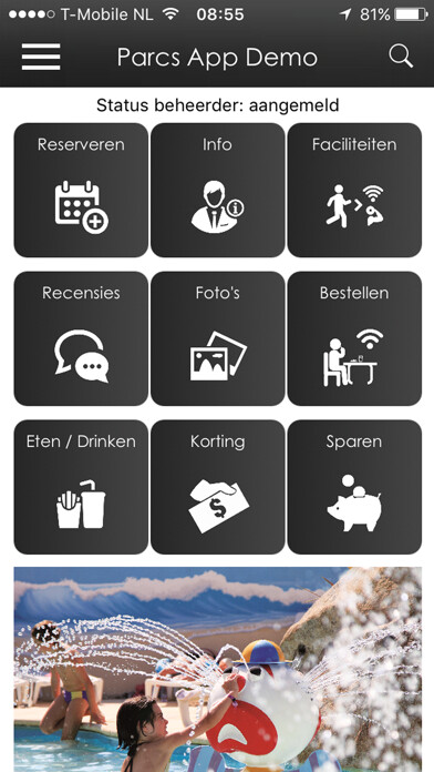 Emulate iPhone app Parcs App using MyAndroid