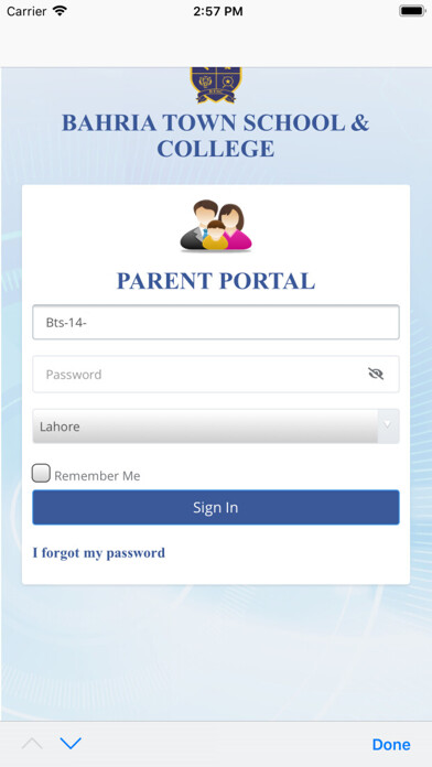 Emulate iPhone app Parent Portal(BTSC) using MyAndroid Emulate iPhone app Parent Portal(BTSC) using MyAndroid