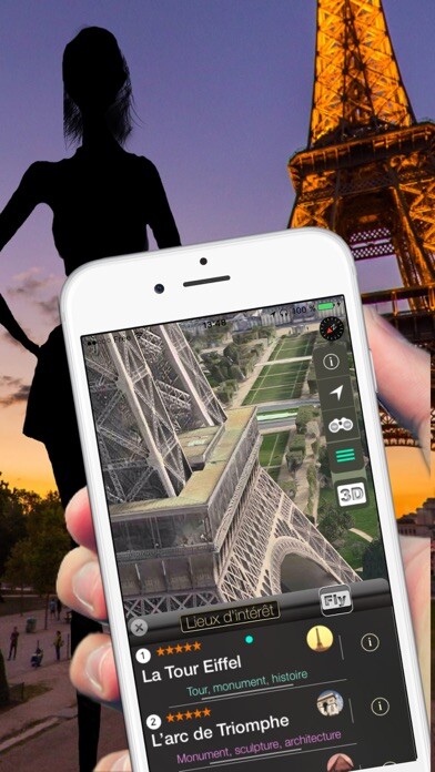 Emulate iPhone app PARIS 3D Lite using MyAndroid Emulate iPhone app PARIS 3D Lite using MyAndroid