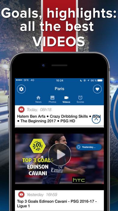 Emulate iPhone app Paris Addict : News, videos and alerts using MyAndroid Emulate iPhone app Paris Addict : News, videos and alerts using MyAndroid