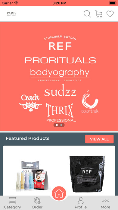 Emulate iPhone app Paris Beauty Supply using MyAndroid Emulate iPhone app Paris Beauty Supply using MyAndroid